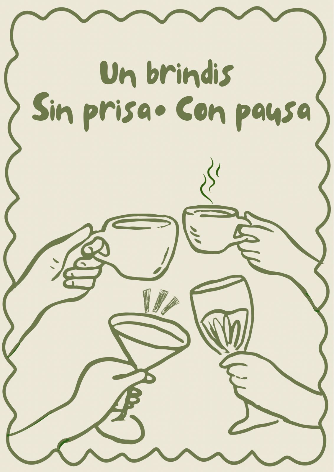 Ilustración Pausa Café: un brindis sin prisa, con pausa